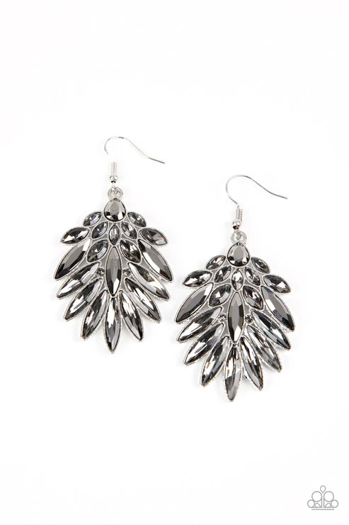 Paparazzi Earrings - Cosmic-politan - Silver