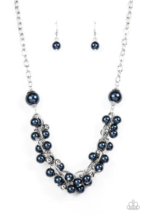 Paparazzi Necklaces - Party Crasher - Blue