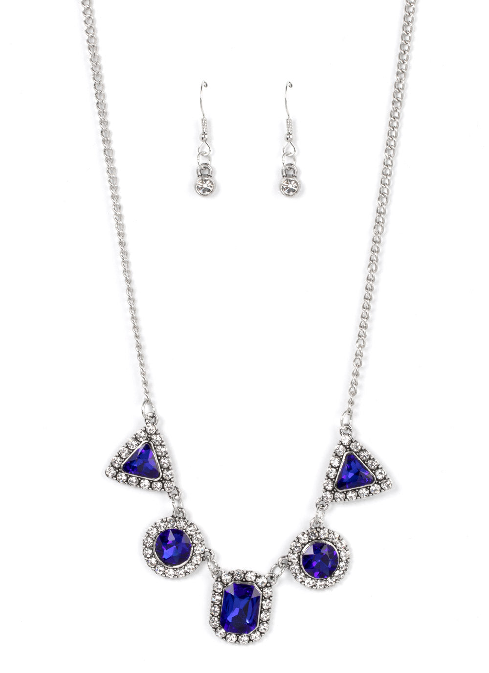 Paparazzi Necklaces - Posh Party Avenue - Blue