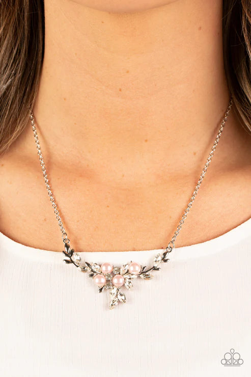 Paparazzi Necklaces - Because I'm The Bride - Pink