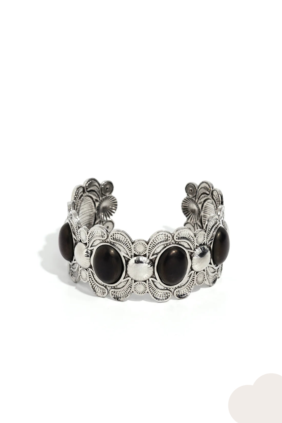 Paparazzi Bracelets - Sandstone Serenade - Black