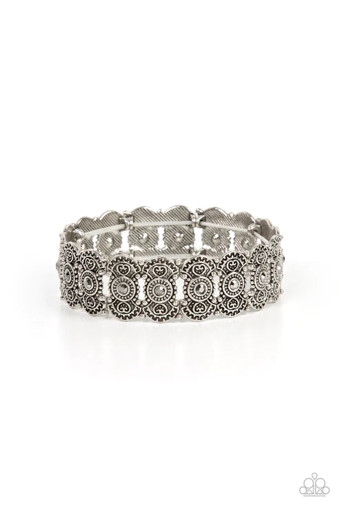 Paparazzi Bracelets - Rapturous Romance - Silver