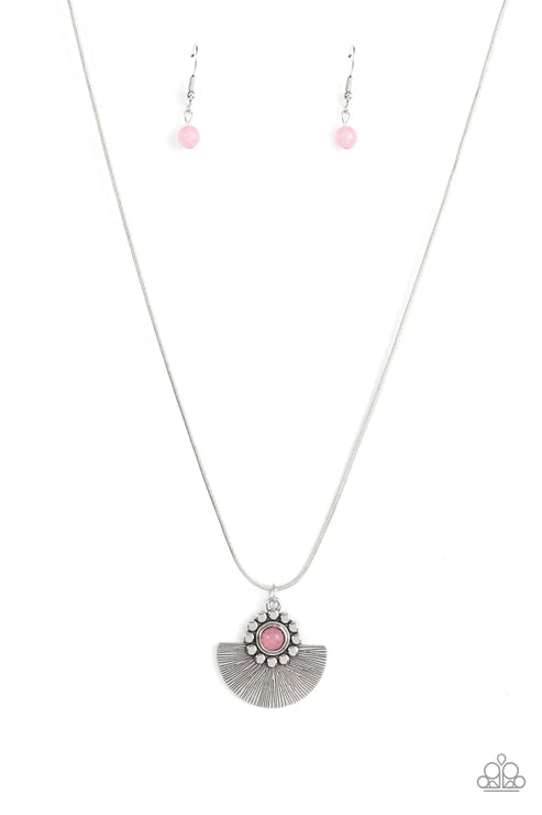 Paparazzi Necklaces - Magnificent Manifestation - Pink