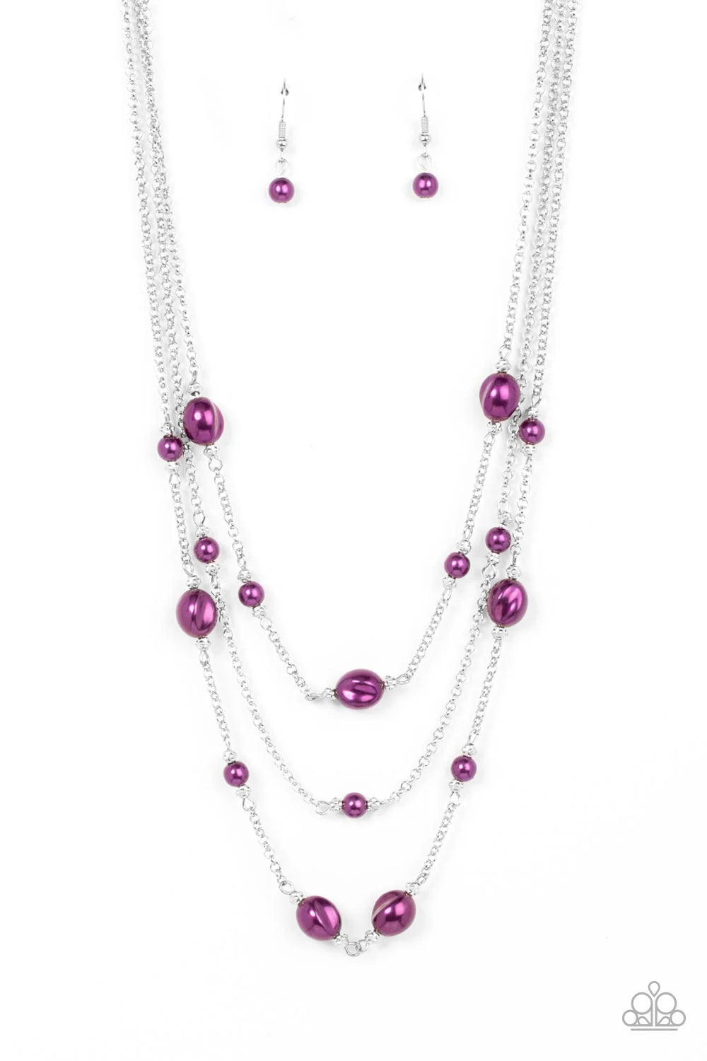 Paparazzi PREORDER Necklaces - Pearlicious Pop - Purple