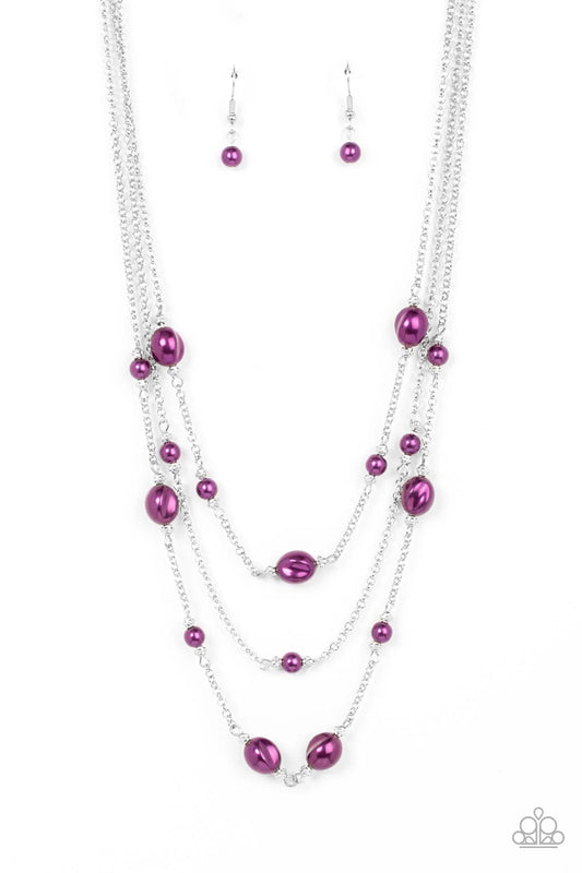 Paparazzi PREORDER Necklaces - Pearlicious Pop - Purple