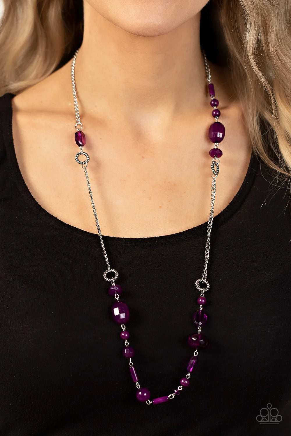 Paparazzi Necklaces - Craveable Color - Purle
