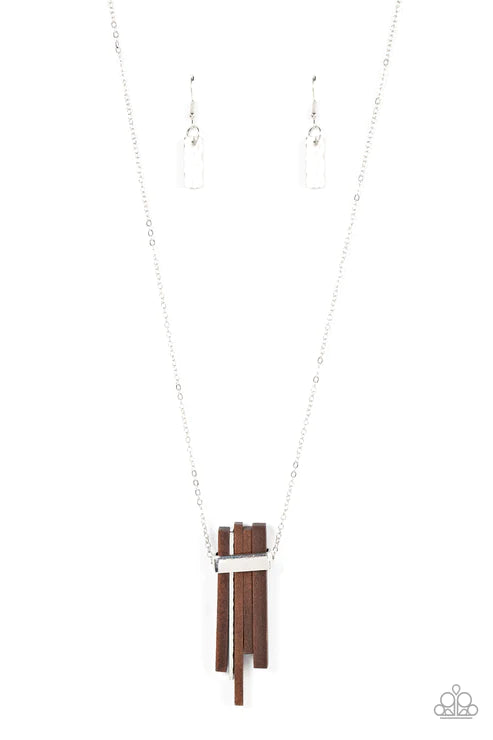 Paparazzi Necklaces - Cayman Castaway - Brown
