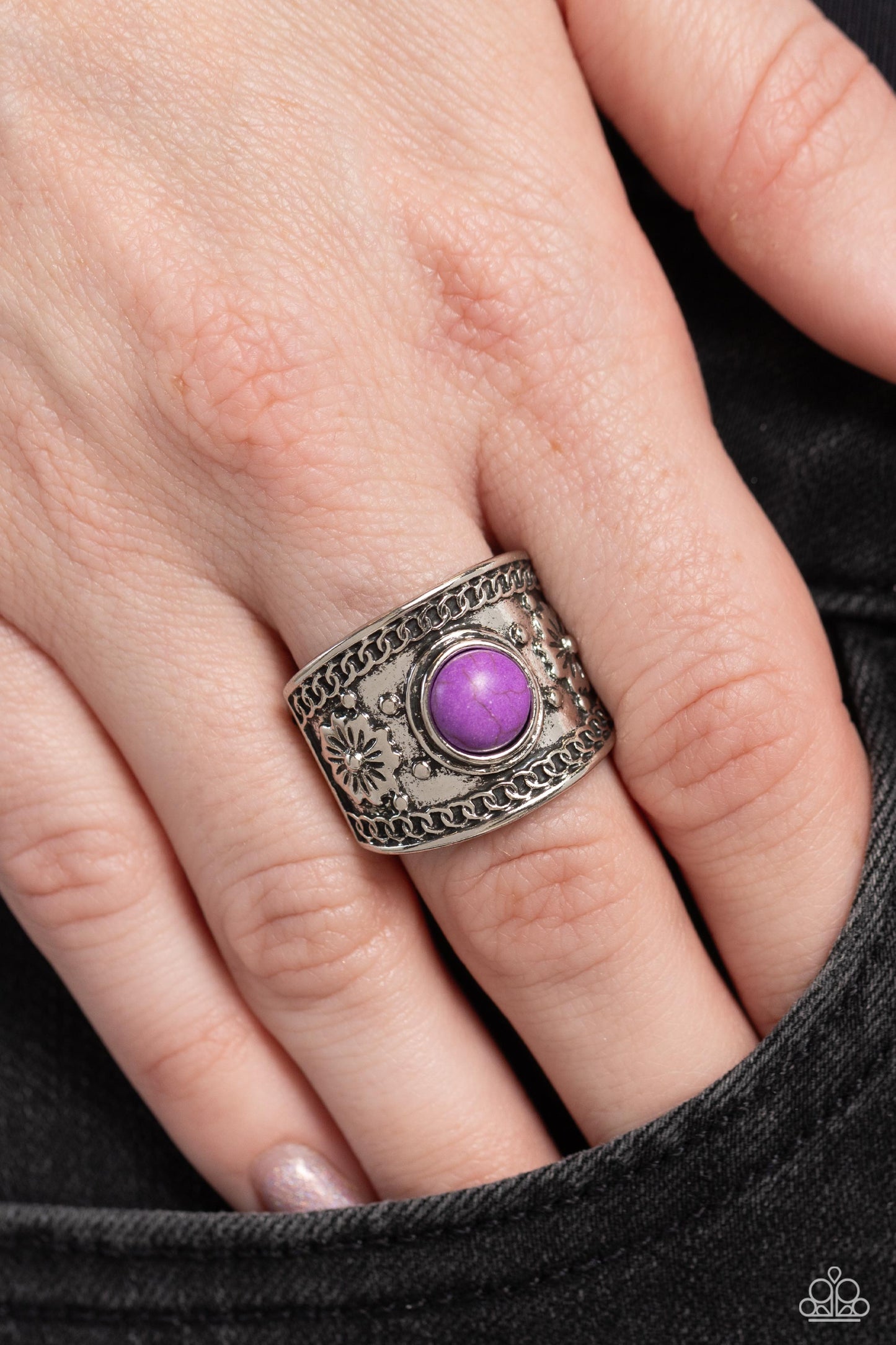 Paparazzi Rings - HAVEN-Sent - Purple