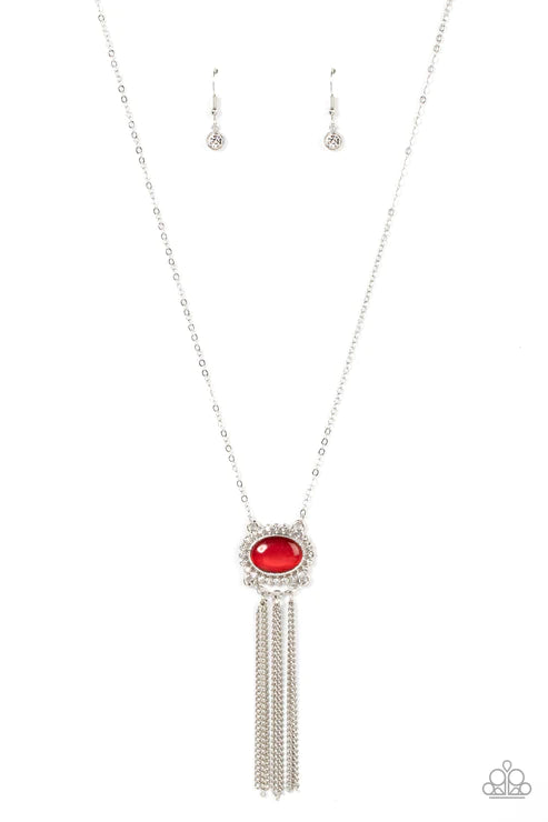 Paparazzi Necklaces - Happily Ever Ethereal - Red