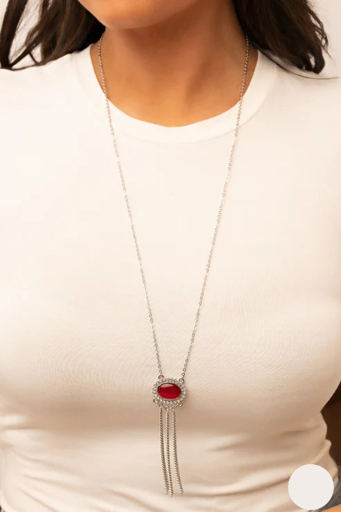 Paparazzi Necklaces - Happily Ever Ethereal - Red