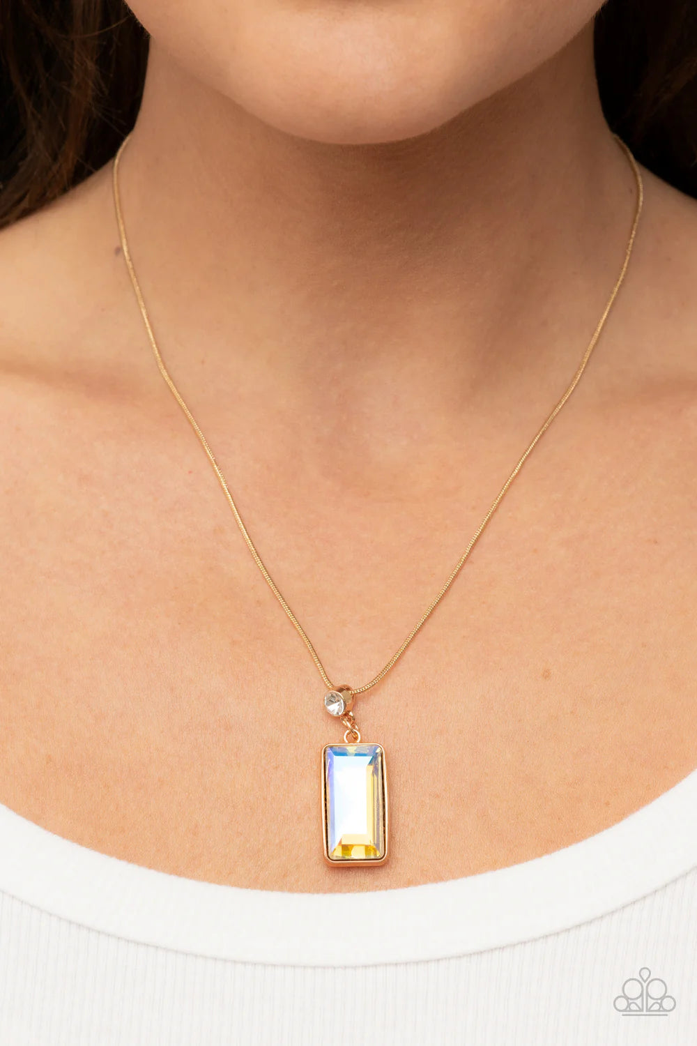 Paparazzi Necklaces - Cosmic Curator - Gold