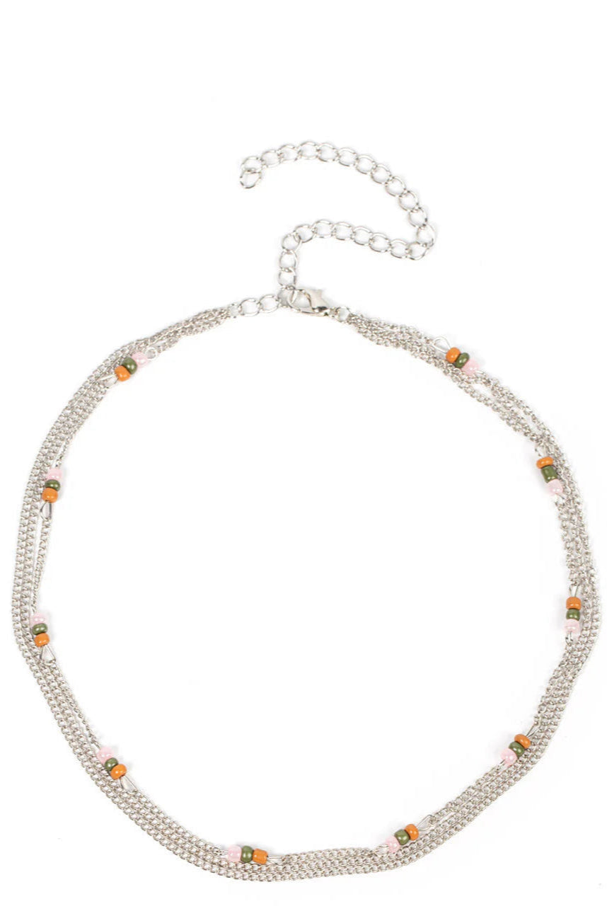 Paparazzi Necklaces - Bountifully Beaded - Multi
