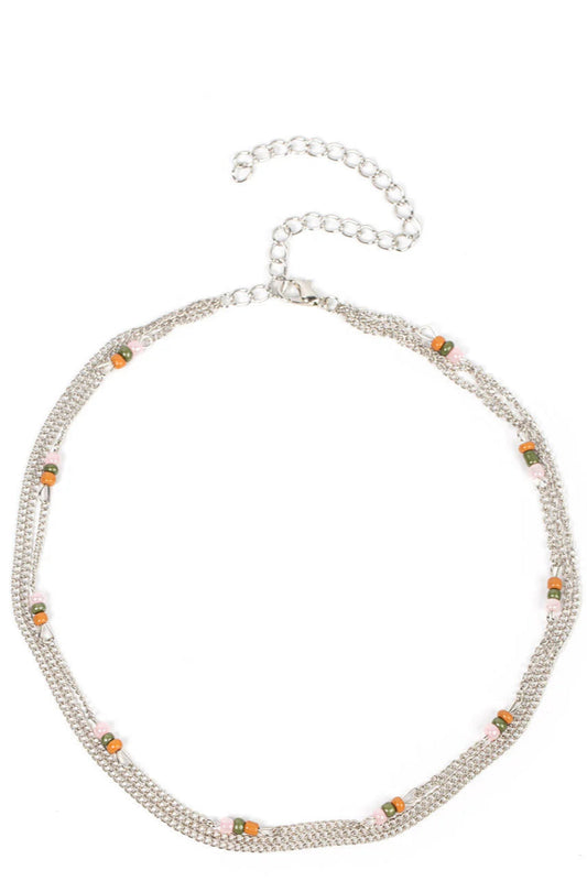 Paparazzi Necklaces - Bountifully Beaded - Multi