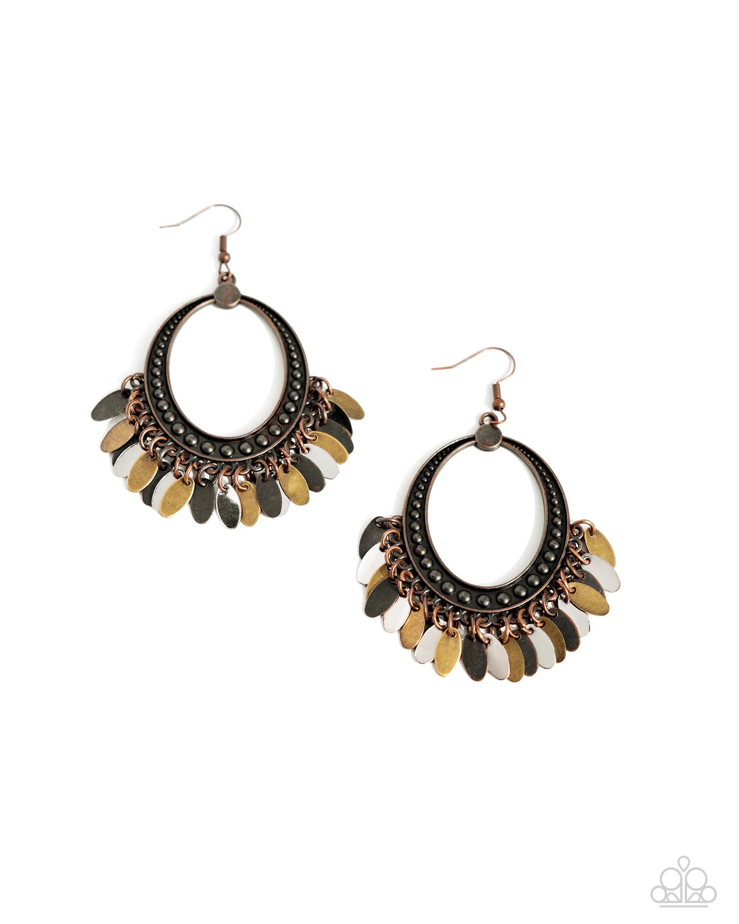 Paparazzi Earrings - Homestead Hustle - Multi