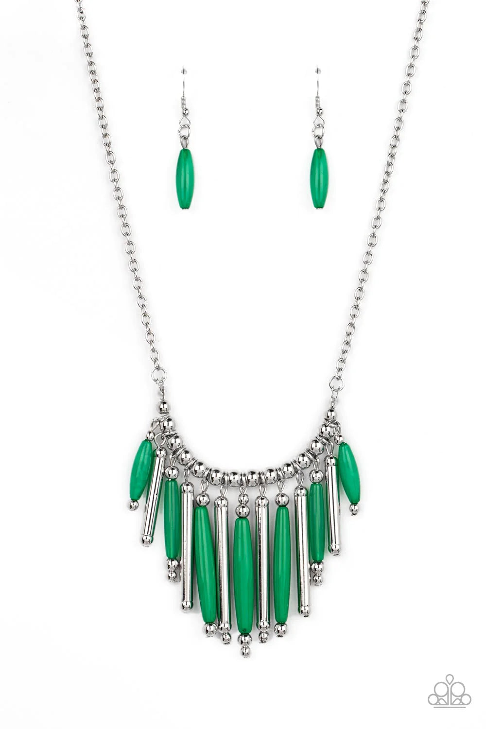 Paparazzi Necklaces - Bohemian Breeze - Green