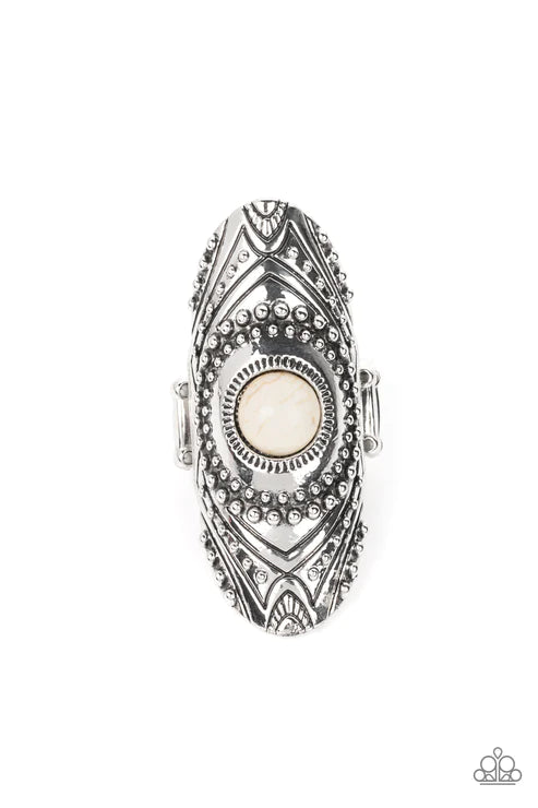 Paparazzi Rings - Rural Residence - White