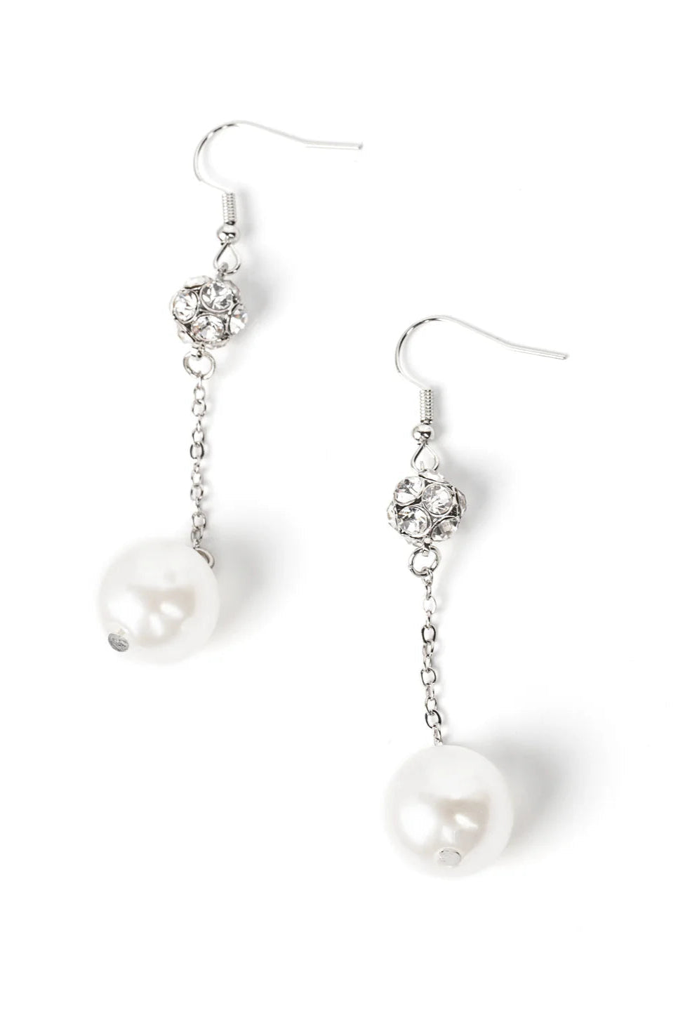 Paparazzi Earrings - Nautical Nostalgia - White - Fashion Fix