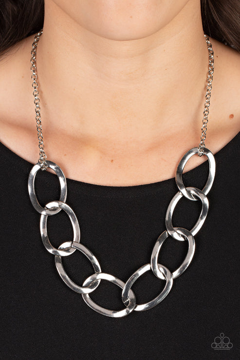 Paparazzi Necklaces - I've Got the Power - Silver