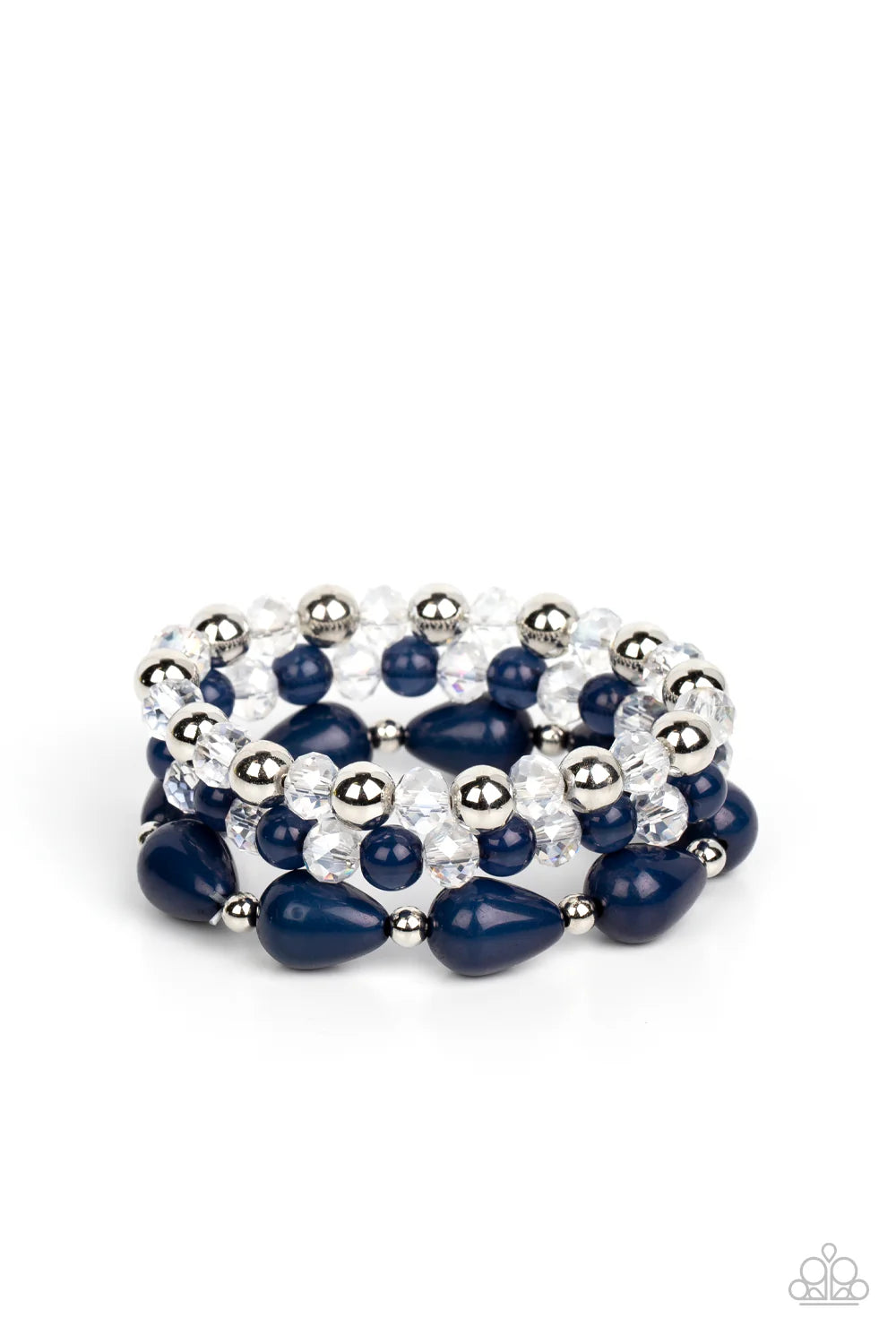 Paparazzi Bracelets - Beachside Brunch - Blue