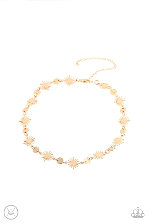 Paparazzi Necklaces - Astro Goddess - Gold