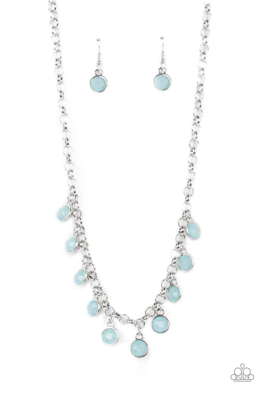 Paparazzi Necklaces - Moonbeam Magic - Blue