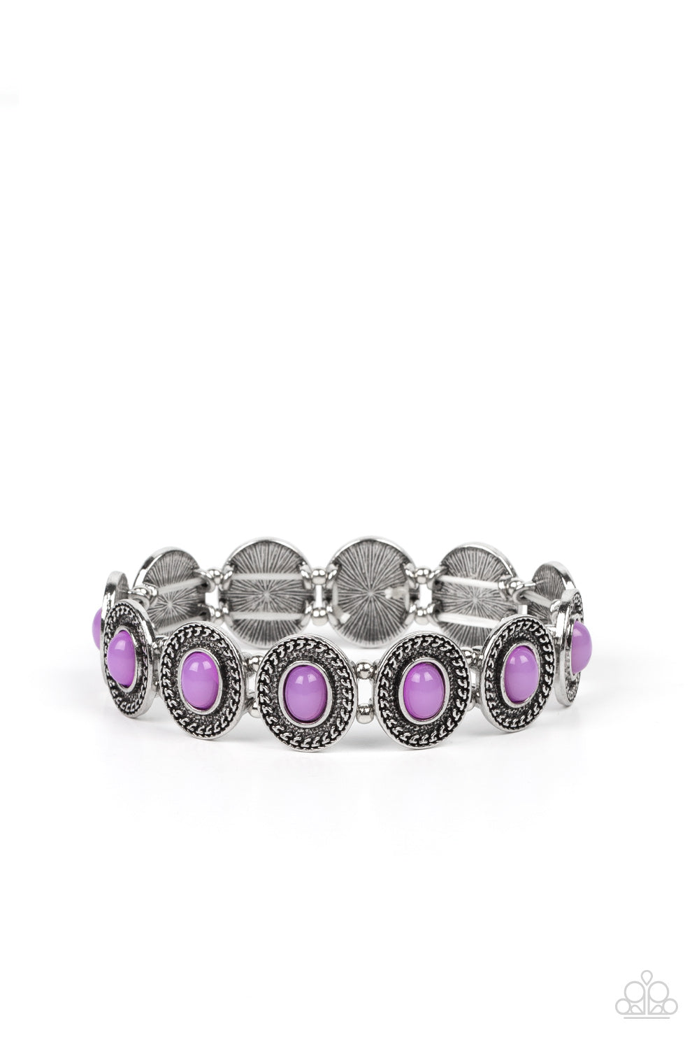 Paparazzi Bracelets - Dainty Delight - Purple