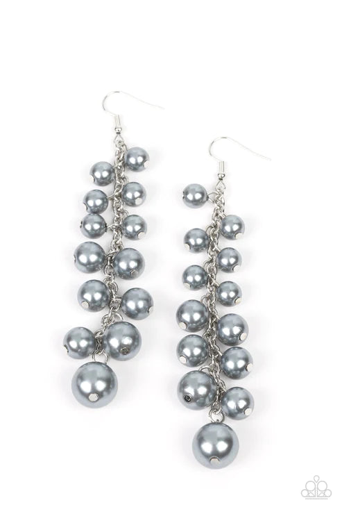 Paparazzi Earrings - Atlantic Affair - Silver