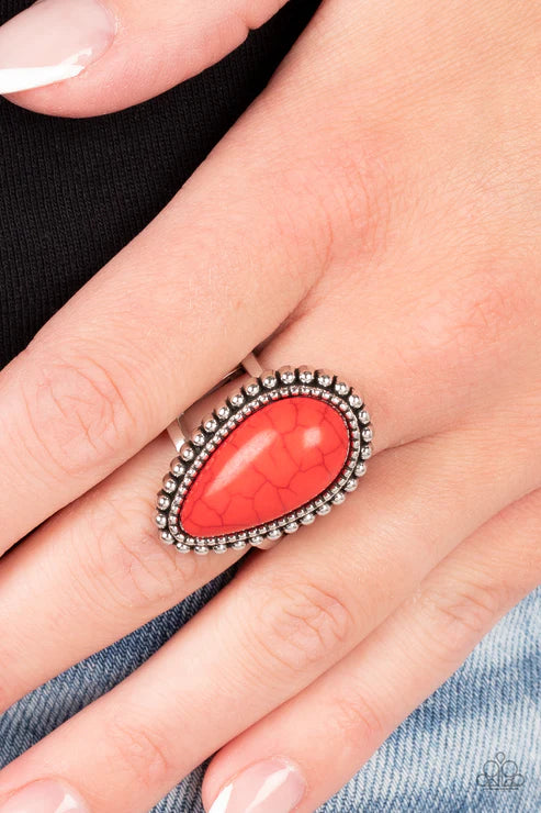 Paparazzi Rings - Urban Elements - Red