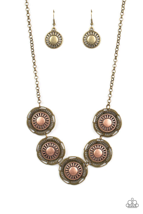 Paparazzi Necklaces - Desert Decor - Multi