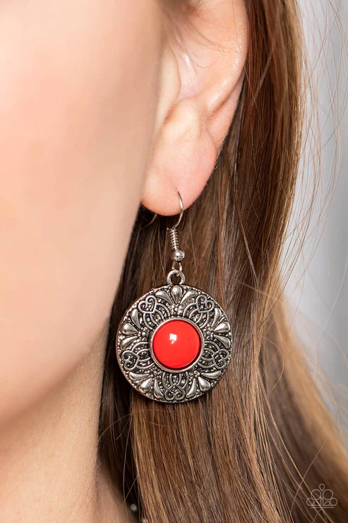 Paparazzi Necklaces - Garden Glade - Red