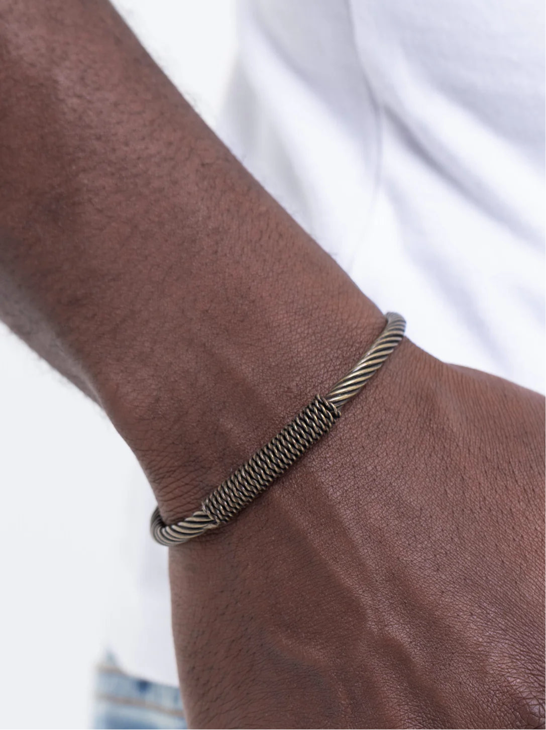 Paparazzi Men's Collection - Cable-Minded - Brass