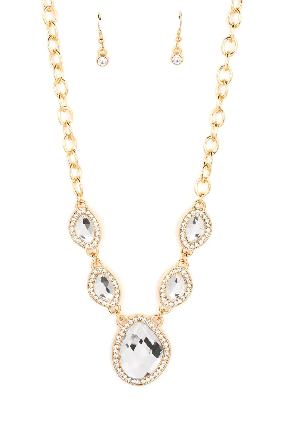 Paparazzi Necklaces - The Upper Echelon - Gold - N001S