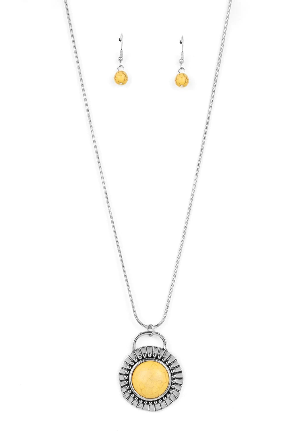 Paparazzi Necklaces - New Age Nomad - Yellow