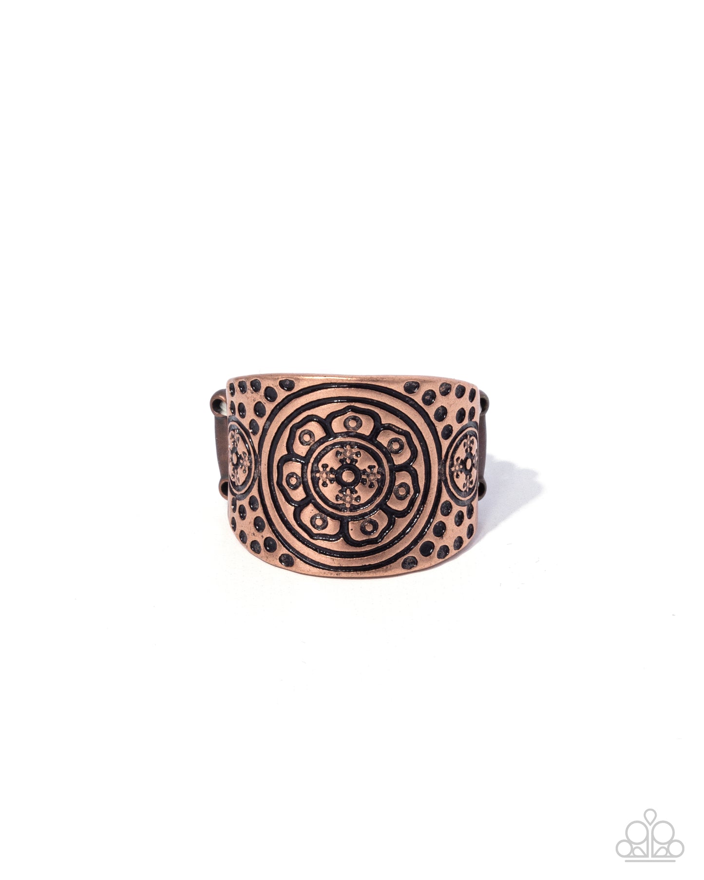 Paparazzi Bracelets - Elegant Engravement - Copper