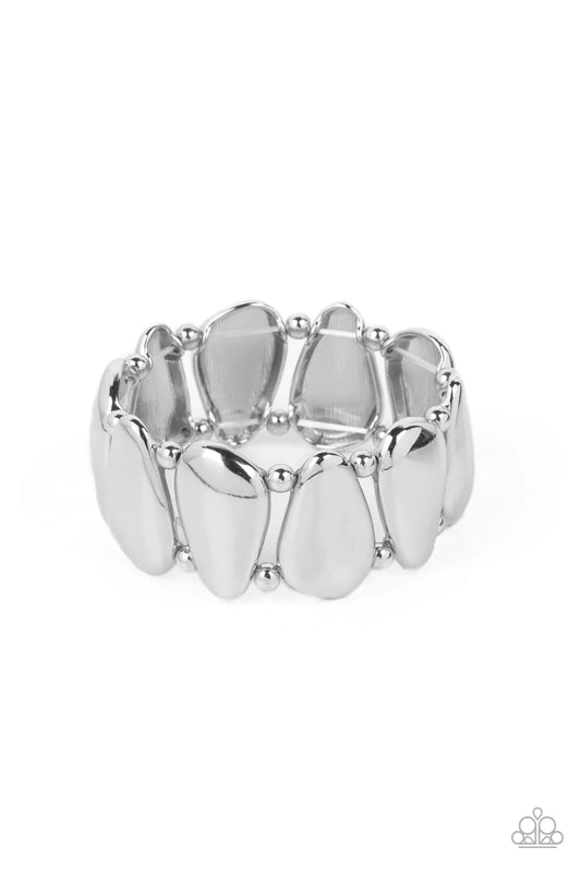 Paparazzi Bracelets - Classy Cave - Silver