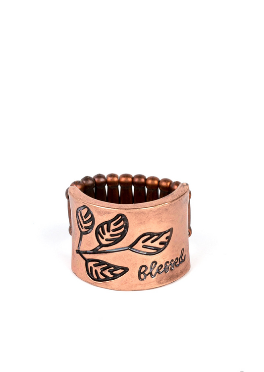 Paparazzi Rings - Blessed with Bling - Copper