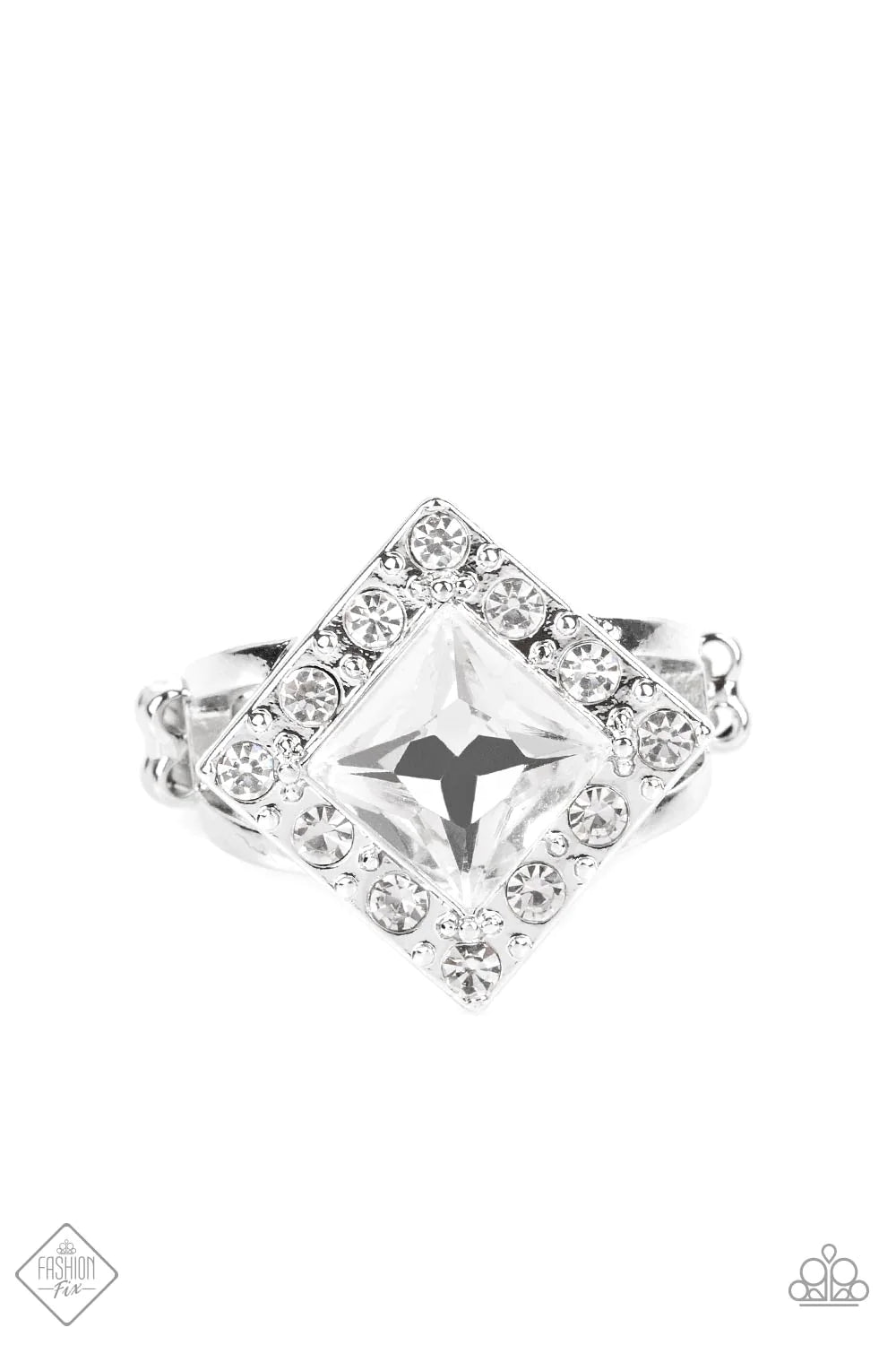 Paparazzi Rings - Transformational Twinkle - White - Fashion Fix