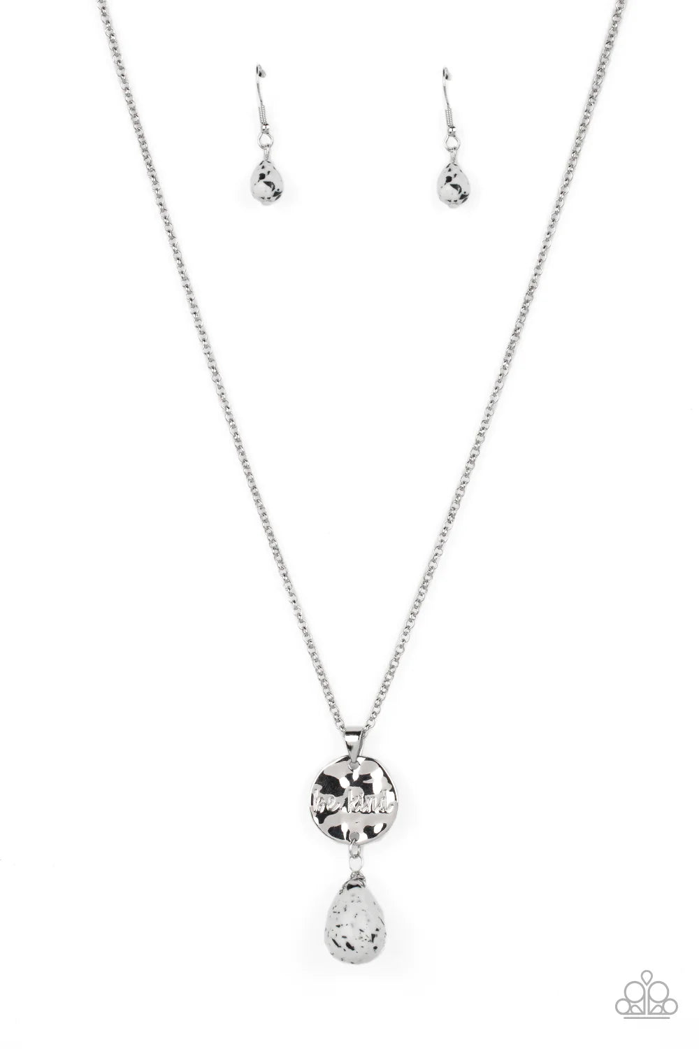 Paparazzi Necklaces - Caring Couture - White