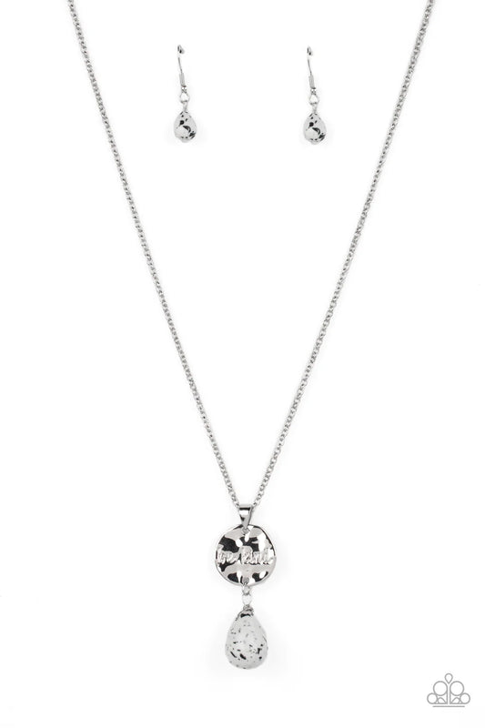 Paparazzi Necklaces - Caring Couture - White