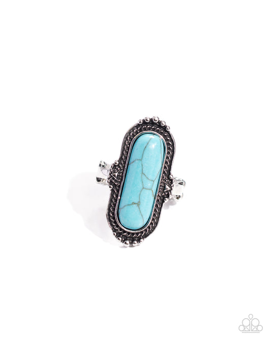 Paparazzi Rings - Desert Island - Blue