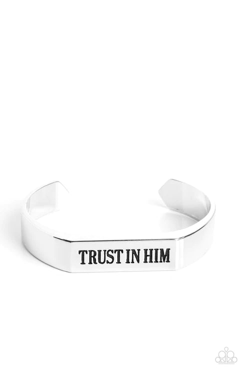 Paparazzi Men's Collection - Trusting Trinket - Silver