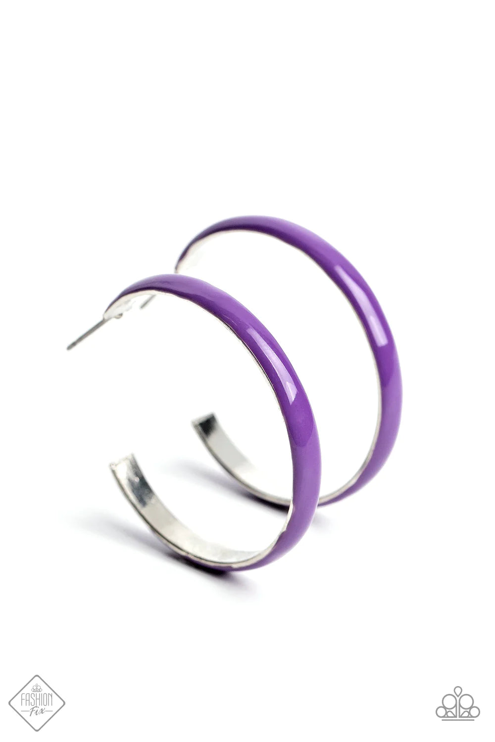 Paparazzi Earrings - Groovy Glissando - Purple - Fashion  Fix