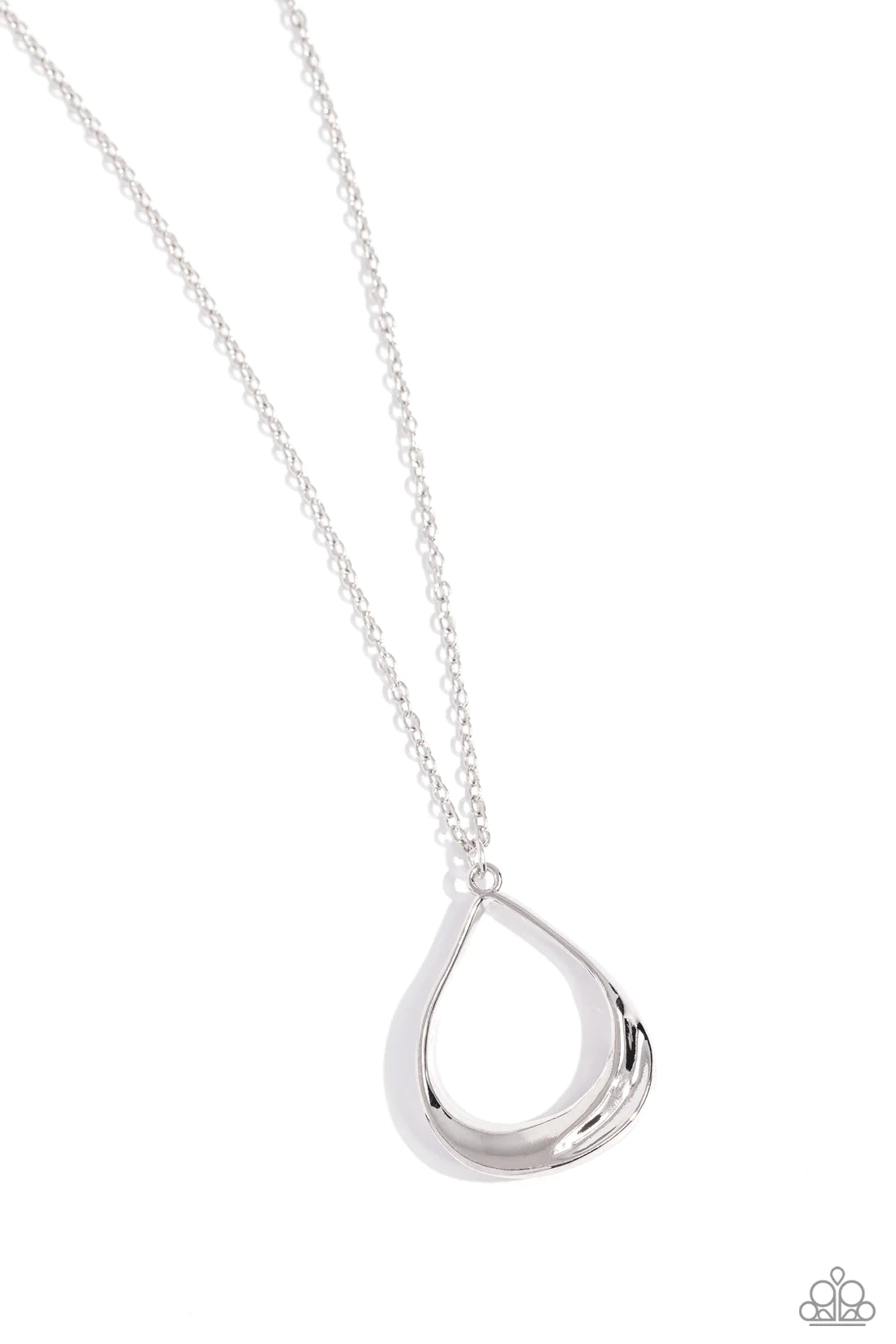Paparazzi Necklaces - Subtle Season - Silver