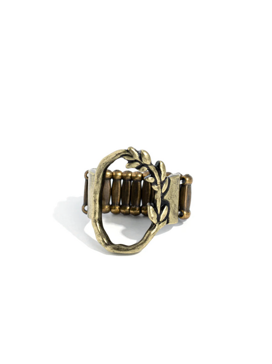 Paparazzi Rings - Greek Garden - Brass
