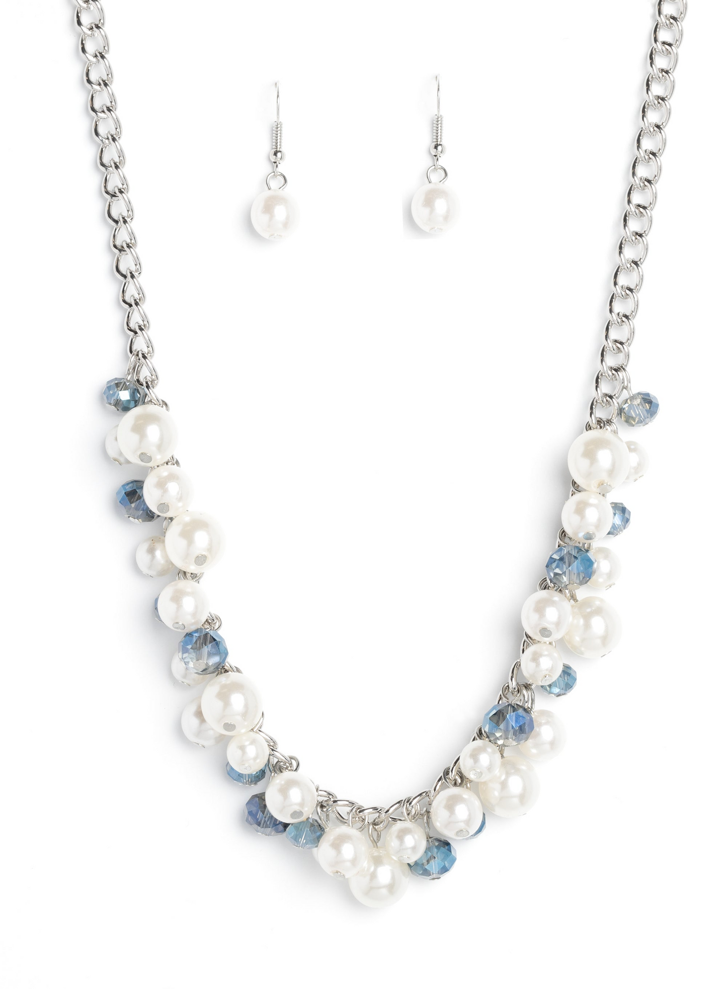 Paparazzi Necklaces - Glinting Goddess - Blue