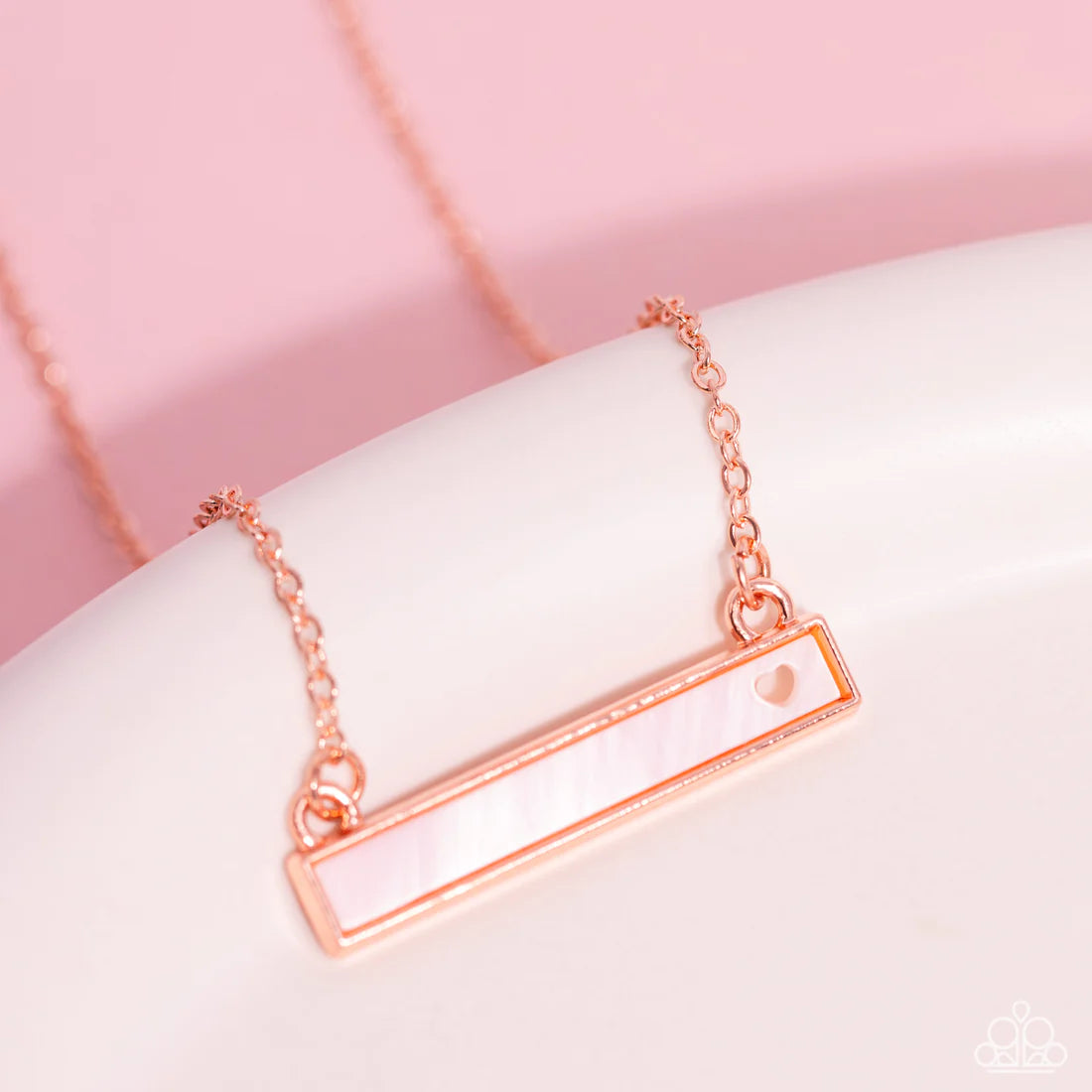 Paparazzi Necklaces - Devoted Darling - Copper