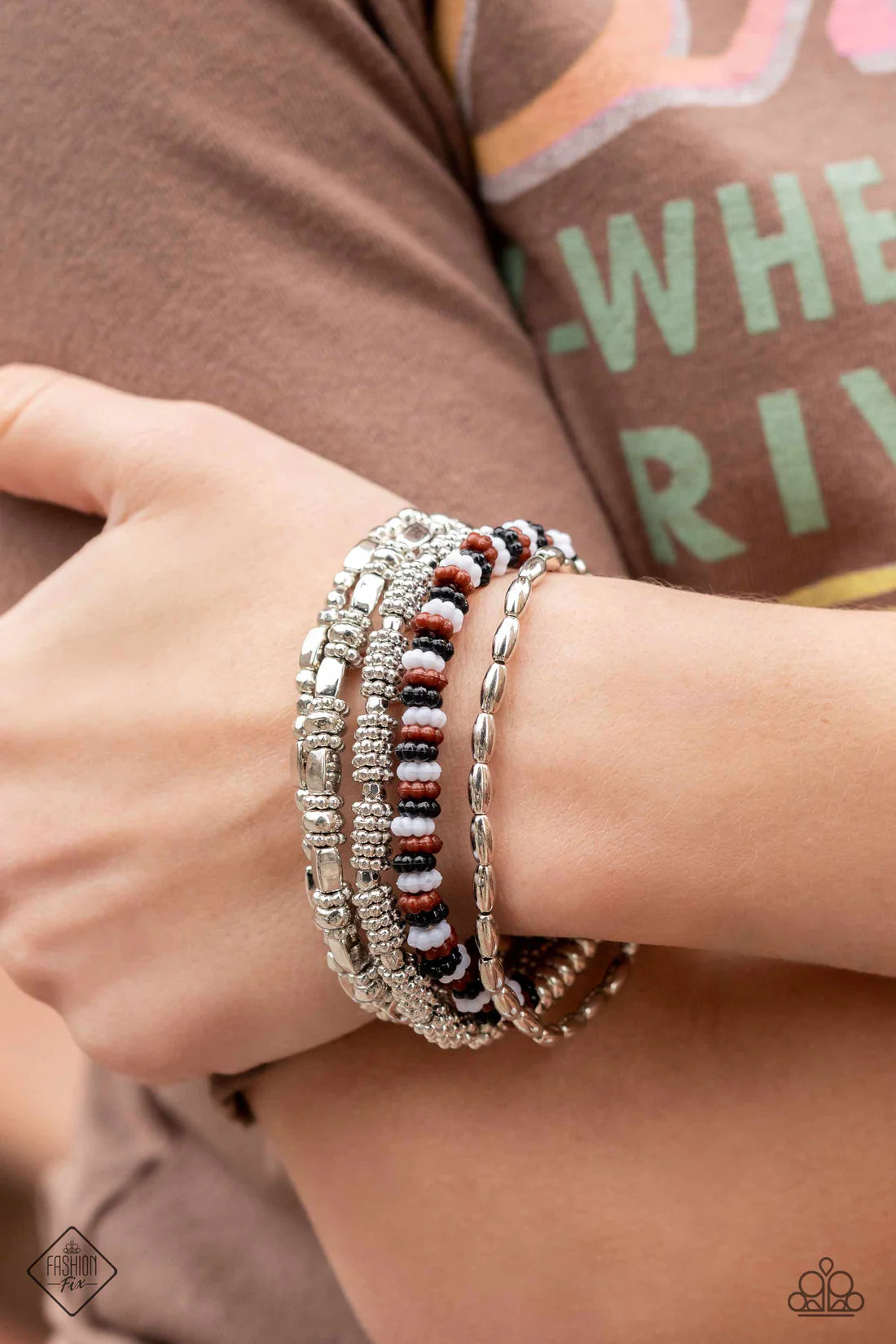 Paparazzi Bracelets - Caviar Catwalk - Multi - Fashion Fix