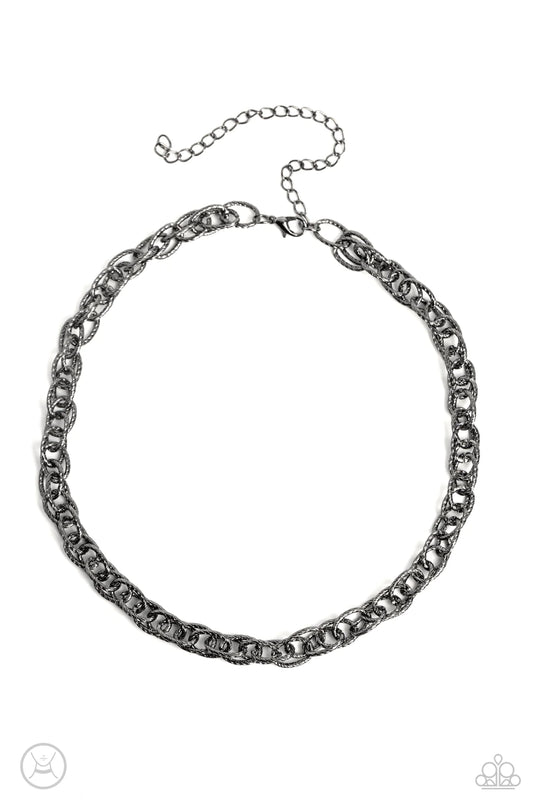 Paparazzi Necklaces - If I Only Had a Chain - Black