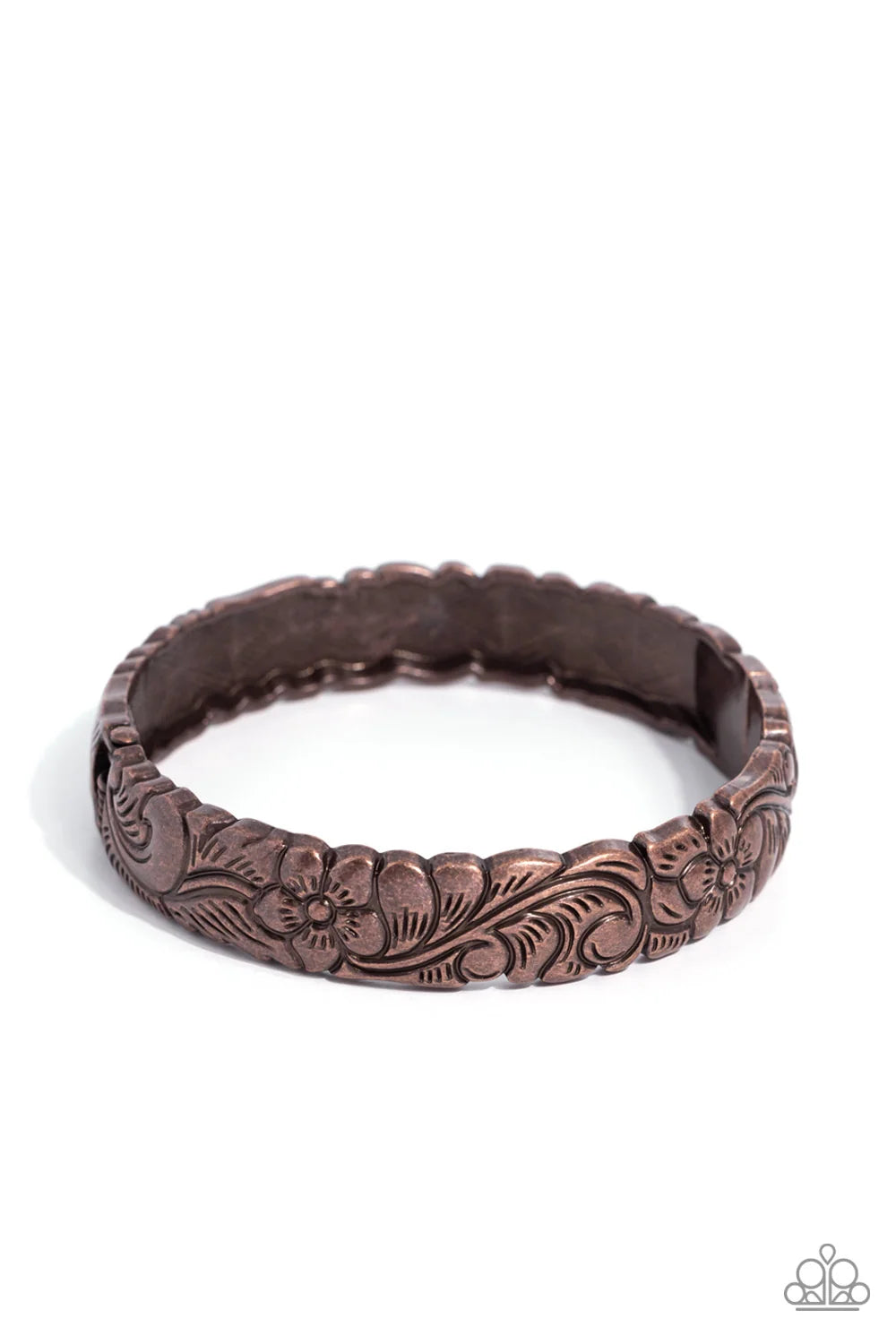 Paparazzi Bracelets - Grounded Grace - Copper - B2014A
