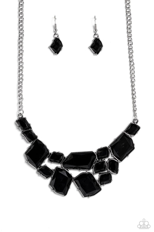 Paparazzi Necklaces - Energetic Embers - Black